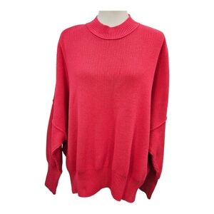 Free People Easy Street Tunic Oversized Dropped Sleeve Sweater XS and larger